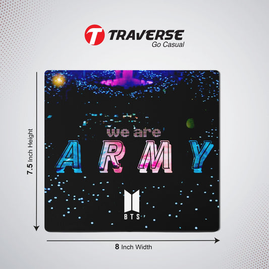 Digitally printed BTS Computer Mouse Pad