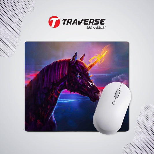 Digitally printed Unicorn Computer mouse pad