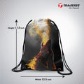 Wolf Digitally Printed Drawstring Bag