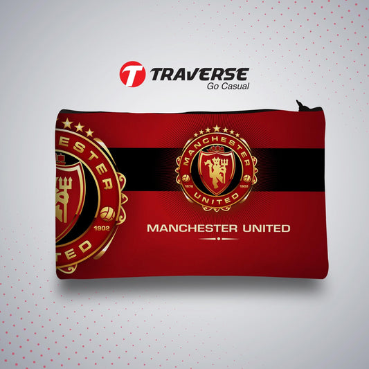 Manchester United - Pencil Pouch (Digitally printed on Cloth)
