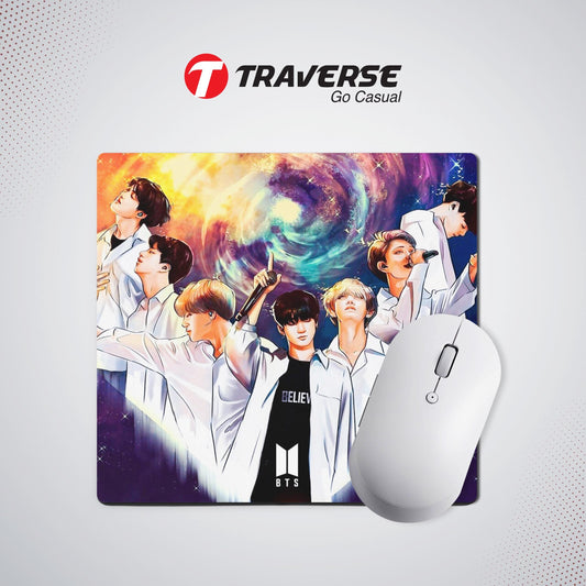Digitally printed BTS Computer Mouse Pad