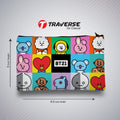 BT-21 Pencil Pouch (Digitally printed on Cloth)