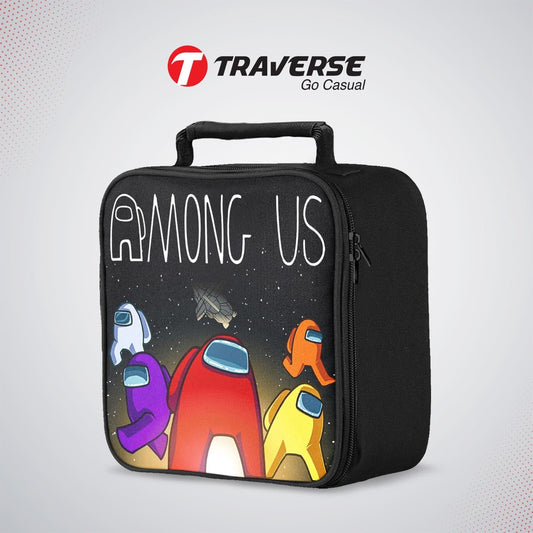 Among Us Sandwich/Lunch box for kids (Digitally printed on Cloth) by Traverse
