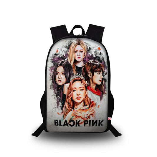 Black Pink Digital Printed Bag for Girls