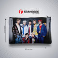 BTS Pencil / Pen  Pouch   (Digitally printed on Cloth)