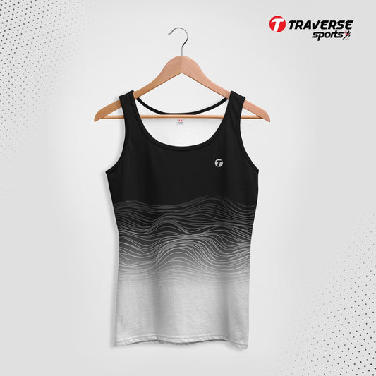 Digitally Printed Fashion Tank Top for Men by Traverse