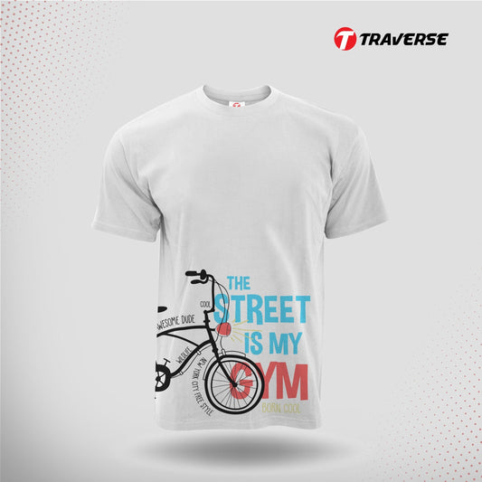 Digitally Printed Fashion T-Shirt for Men by Traverse