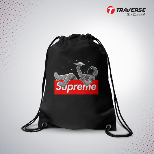 Digitally Printed Drawstring Bag