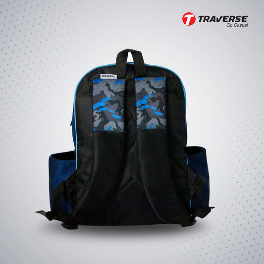 Traverse 2 Zipper  Schools Backpack - Suitable for 1 to 3 Class