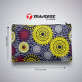 Floral Pencil Pouch For Girls (Digitally printed on Cloth)