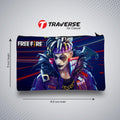 Free Fire Pencil Pouch (Digitally printed on Cloth)