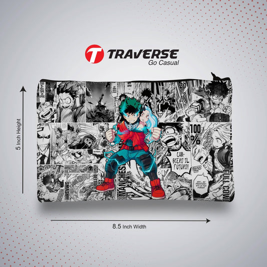 My Hero Academia Pencil Pouch (Digitally printed on Cloth)