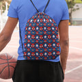 Spider Man Digitally Printed Drawstring Bag