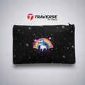 Unicorn Pencil Pouch Digitally Printed on Fabric by Traverse