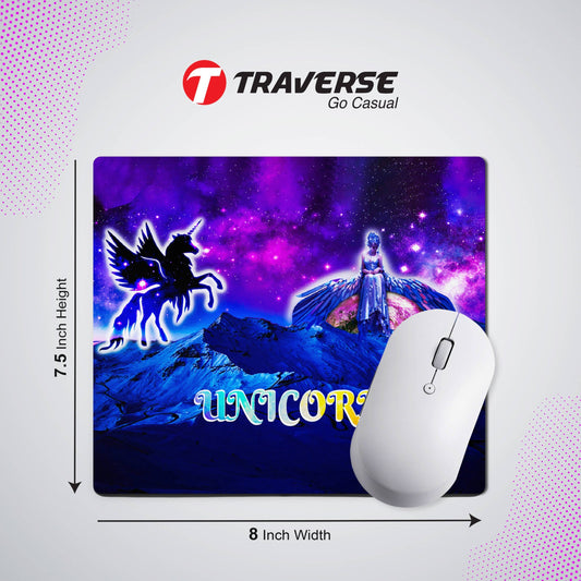 Digitally printed Unicorn Computer mouse pad