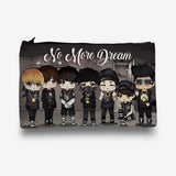 Traverse BTS / BT21 pencil pouch for boys & girls. Digitally printed on Fabric with both sides printed