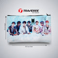 BTS Pencil Pouch - KPOP pencil case (Digitally Printed on Fabric)