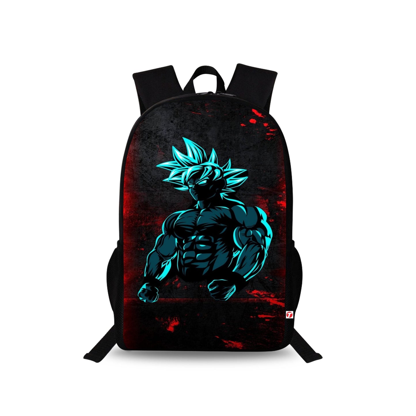 Traverse Dragon Ball for Boys & Girls. Digitally printed on Fabric with latest technology. Dual Compartment large backpack