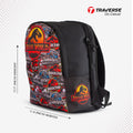 Traverse Jurassic world Backpack for boys & girls. Dual compartment large bag suitable for Grade 1 students & grownup preschoolers Bags hand bag for girls bags for girls