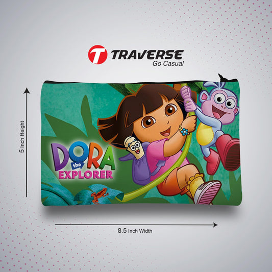 Dora the explorer Pencil Pouch (Digitally printed on Cloth)