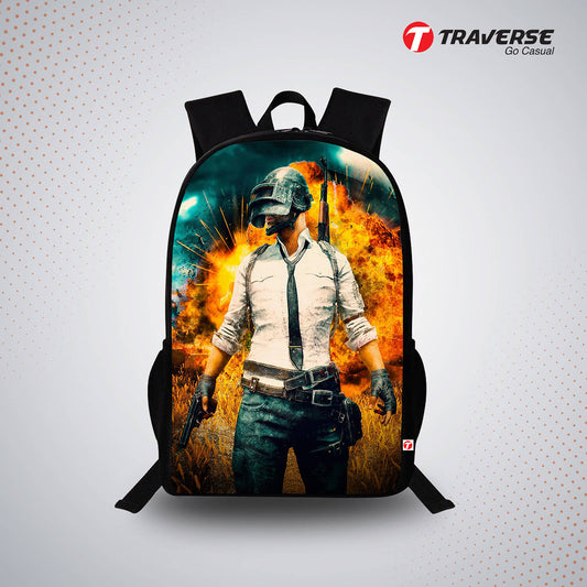 PUBG Digital Print Backpack