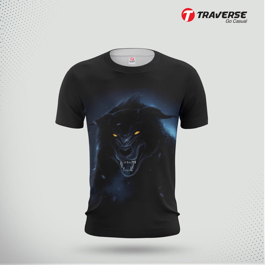 Traverse 3D Printed Wolf Men's T-Shirt