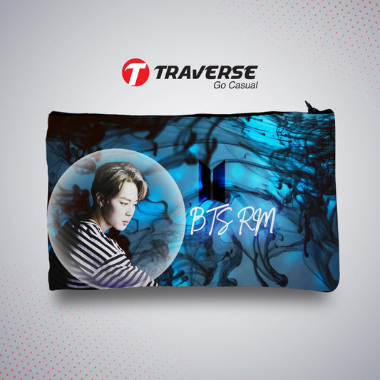 BTS Pencil Pouch - Best Quality KPOP Pencil case (Digitally Printed on Fabric by Traverse)