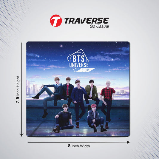 Digitally printed BTS Computer Mouse Pad