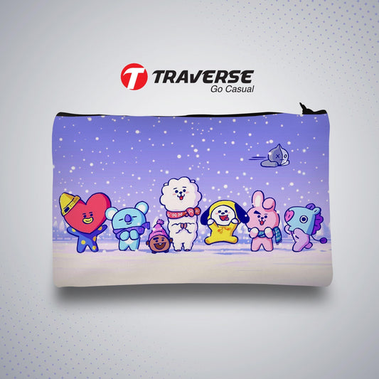 BT-21 Pencil Pouch (Digitally printed on Cloth)