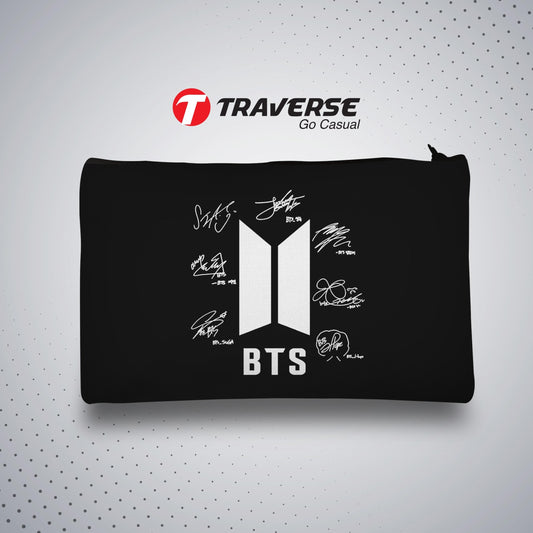 BTS -Pencil Pouch (Digitally printed on Cloth)