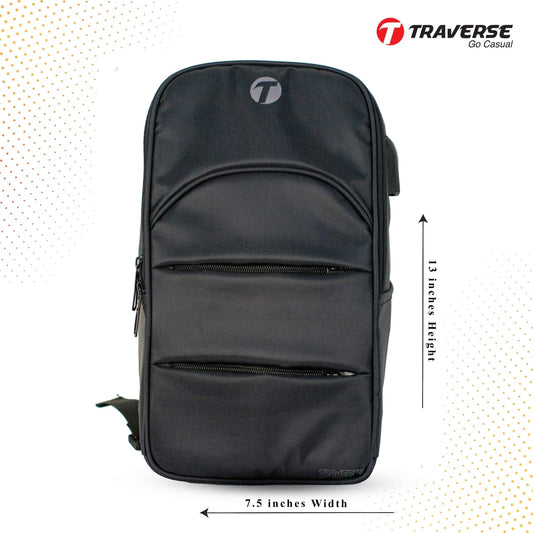 Product Name: Cross Body Bag for Boys & Men. Another quality product by TRAVERSE
