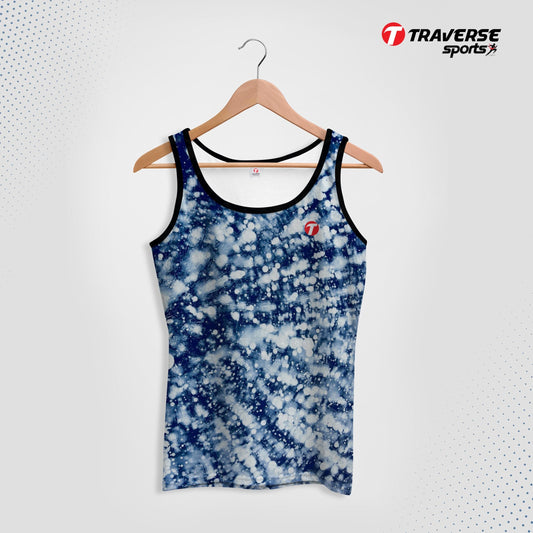 Digitally Printed Fashion Tank Top for Men by Traverse