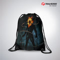 Ghost Rider Digitally Printed Drawstring Bag