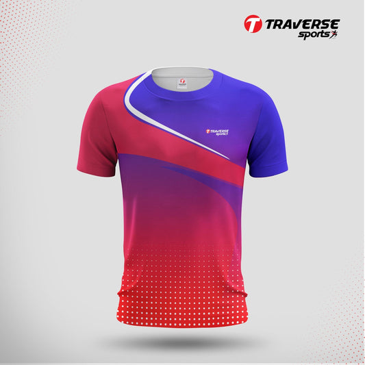 Traverse printed Sports T-Shirt for Men