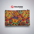 Floral Pencil Pouch For Girls (Digitally printed on Cloth)