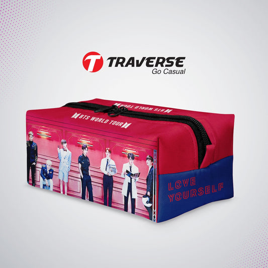 BTS Box Pencil Case - Digitally printed on fabric by Traverse