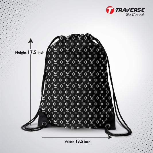 Louis Vuitton Digitally Printed Drawstring Bag
