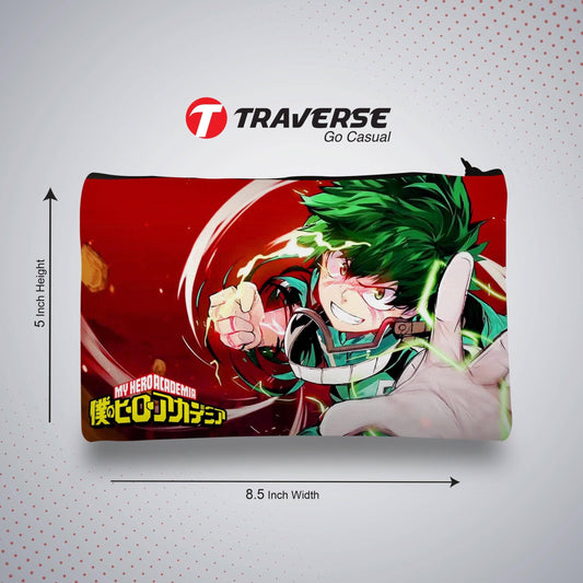 My Hero Academia Pencil Pouch (Digitally printed on Cloth)