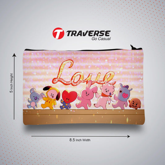 BT-21 Pencil Pouch (Digitally printed on Cloth)