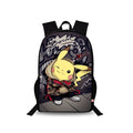 Traverse Pikachu Bags For Boys & Girls. Digitally printed on Fabric with latest technology. Dual Compartment large backpack