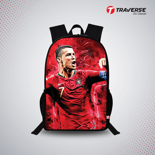 Ronaldo Digital Print Backpack