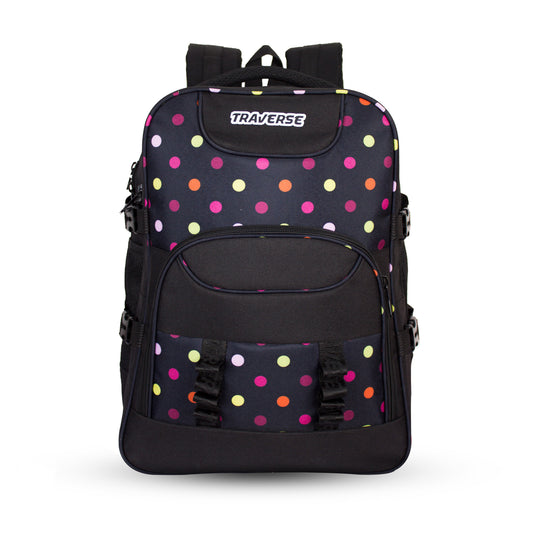 Traverse Three zipper large school bag for Boys & Girls.