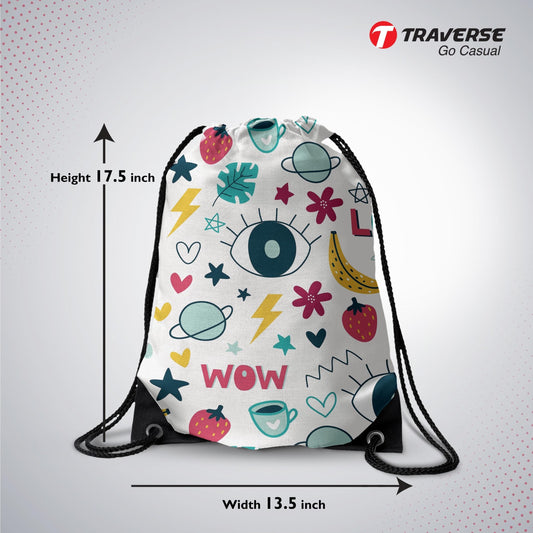 Graffiti Drawstring