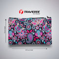 Floral Pencil Pouch For Girls (Digitally printed on Cloth)