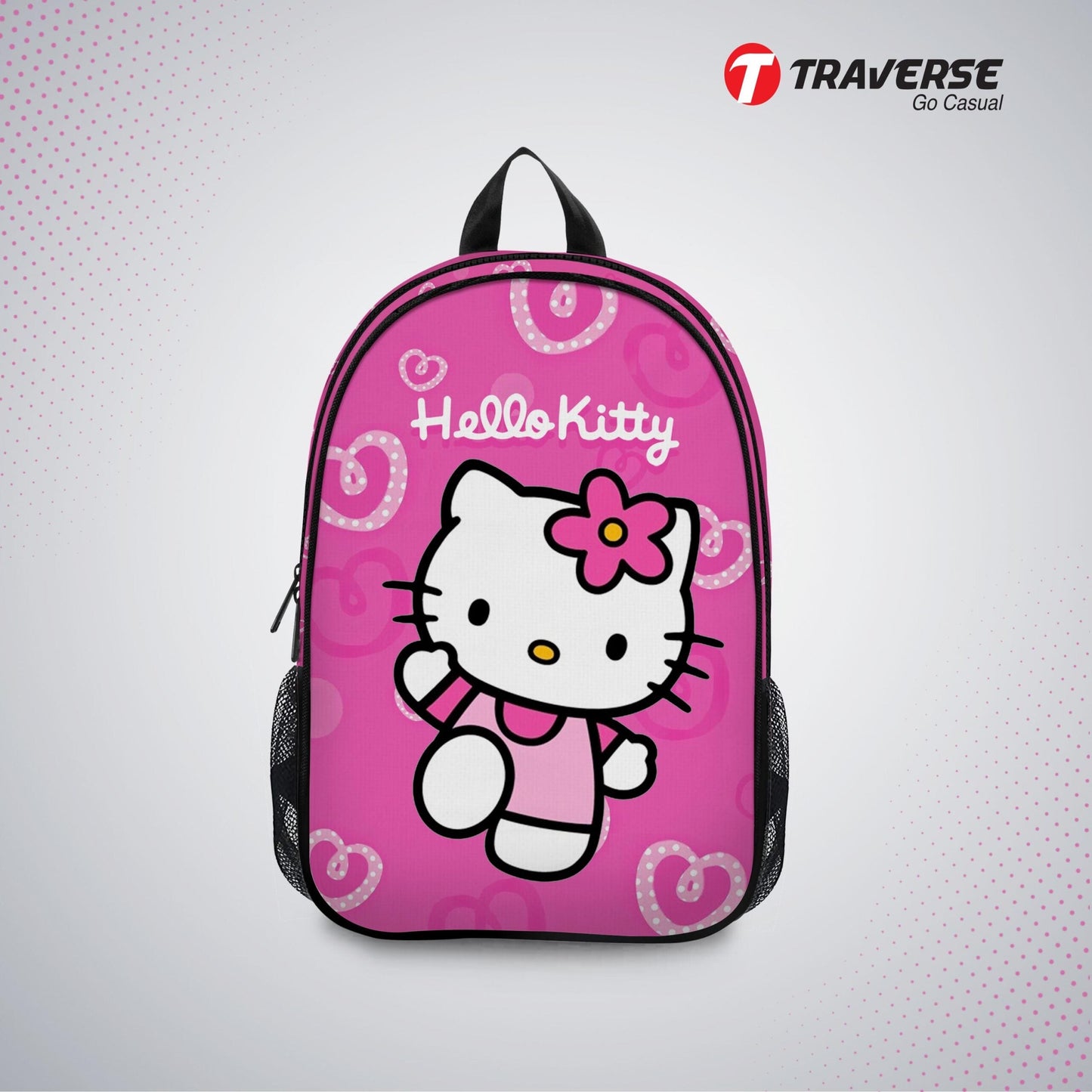 Kids Bag- Hello Kitty , Backpack for Kindergarten (KG), Pre-school classes. Allover printed