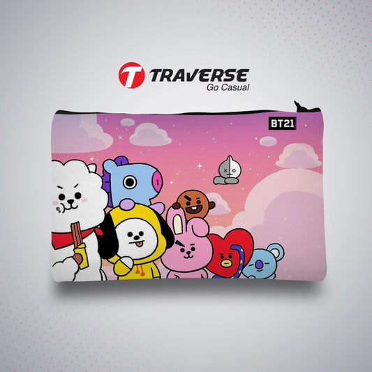 BT-21 Pencil Pouch (Digitally printed on Cloth)