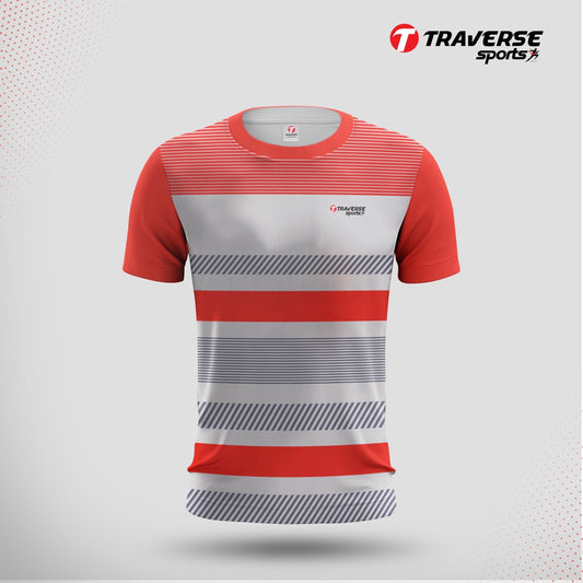 Traverse printed sports T-shirts for men