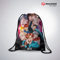 Digitally Printed Drawstring Bag