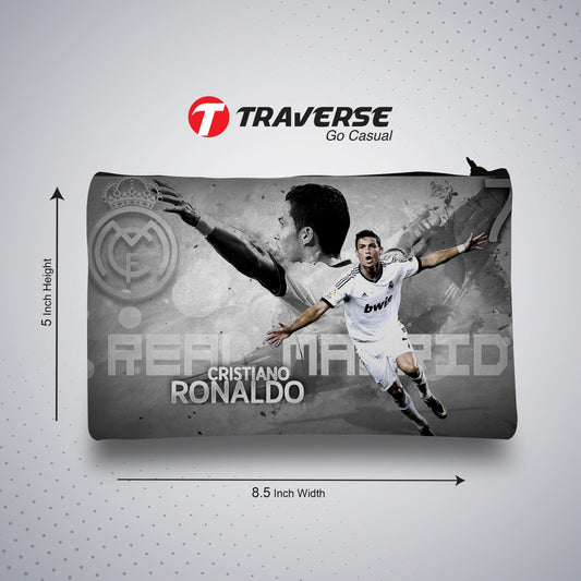 Ronaldo - Pencil Pouch (Digitally printed on Cloth)