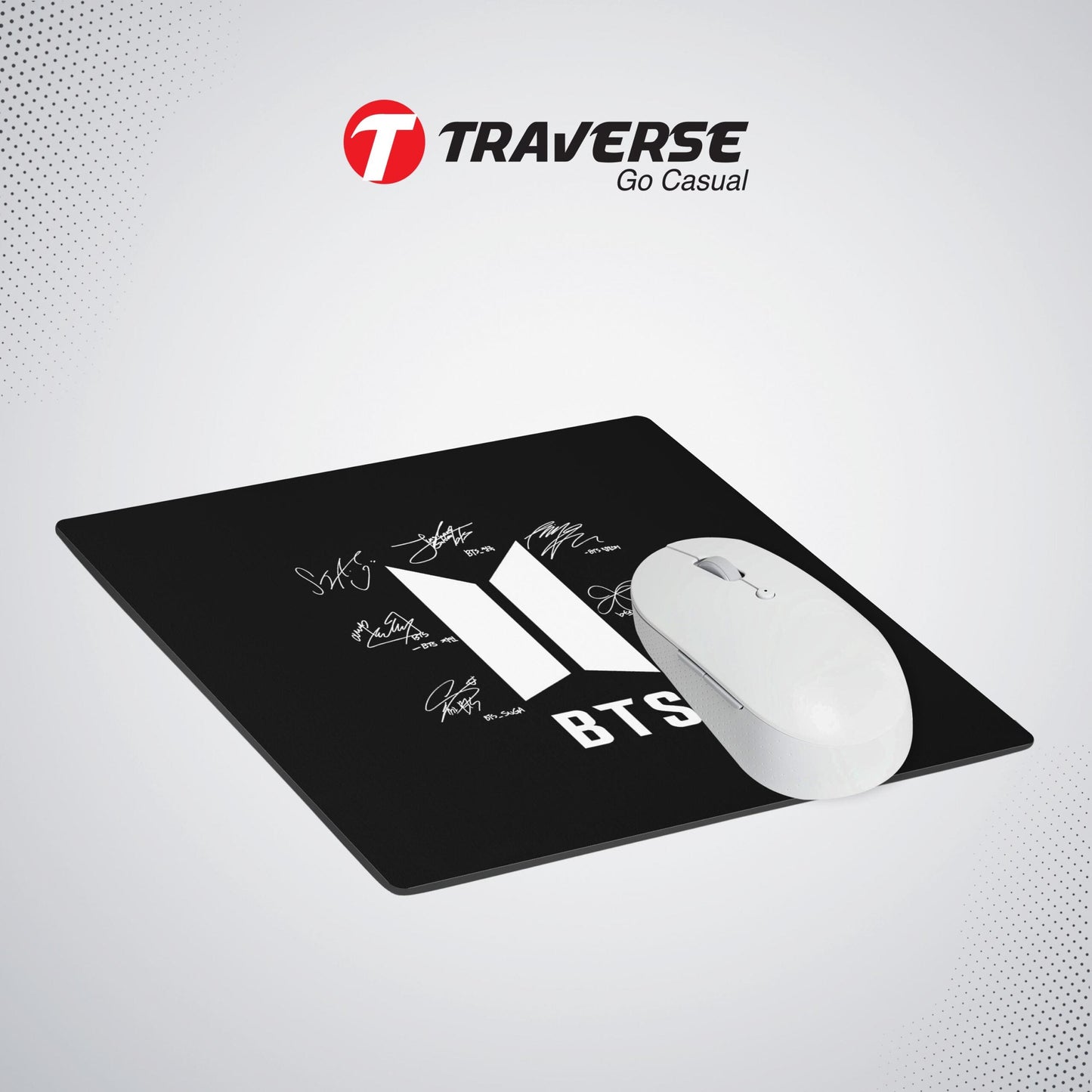 Digitally printed BTS Computer Mouse Pad